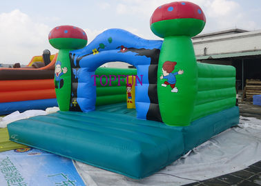 5 x 4 m 0,55 mm PCV Kombinezon do skakania zamków do skakania Bouncy