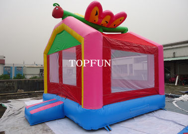 Pink Princess Bounce House Double Stitching, PCV, brezentowy bounce house dla dzieci