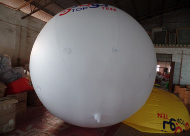 0,14 mm PVC White Helium Balony reklamowe Pełny druk cyfrowy