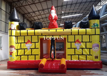 Komercyjny piracki skaczący zamek Double Sewing, Kids Jumping Castle 6 x 6 m