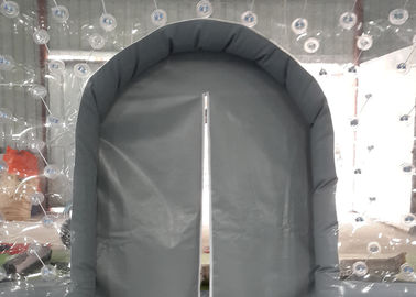 1.0 Mm PVC przezroczysty nadmuchiwany namiot powietrzny o średnicy 5m Certyfikat CE