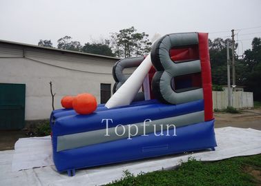 Podwójne ściegi 16.5FTL Inflatable Basketball Games With Hoops Waterproof