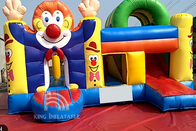 Clown Bouncy Castle Rentals Bouncer Multiplay Child Party Nadmuchiwany dom ze zjeżdżalnią
