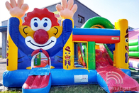 Clown Bouncy Castle Rentals Bouncer Multiplay Child Party Nadmuchiwany dom ze zjeżdżalnią