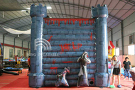 Airblown nadmuchiwany nawiedzony dom labirynt zombie zamek komercyjny wynajem domu dekoracje na imprezę halloweenową