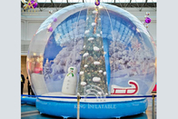 Świąteczny nadmuchiwany namiot śnieżny Ozdoby świąteczne Komercyjna reklama świąteczna na zewnątrz