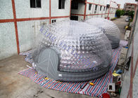 Nadmuchiwany namiot kopułowy o średnicy 8 m na imprezę / wystawę