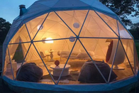 Namiot z kopułą geodezyjną Stalowe ramy Outdoor Island Beach Resort Marquee