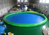 Ogromne nadmuchiwane baseny Odkryty gigantyczny dmuchany basen nadmuchiwany dla dzieci