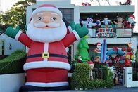 Nadmuchiwany Święty Mikołaj Gigantyczne Nadmuchiwane Ozdoby Świąteczne Santa Inflatables
