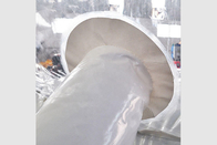 Nadmuchiwana budka fotograficzna Snow Globe z wiejącym śniegiem Światła LED wielkości człowieka
