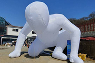 Gigantyczne nadmuchiwane rzeźby Wystawy sztuki Nadmuchiwany model ludzki do reklamy