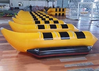Nadmuchiwana łódka bananowa 0,9 mm PVC 3 osoby wysadzają zabawki wodne do jeziora i morza