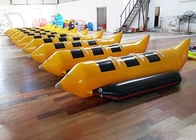 Nadmuchiwana łódka bananowa 0,9 mm PVC 3 osoby wysadzają zabawki wodne do jeziora i morza