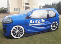 Nadmuchiwany samochód reklamowy z PVC Testy zderzeniowe Wysadzić samochód Model 3D