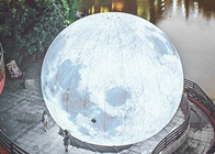 Gigantyczny nadmuchiwany reklamowy model księżyca Duże planety Kula ziemska Balon Led do dekoracji