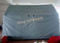Szary wodoodporny nadmuchiwany namiot imprezowy 6 x 4 m dla armii medycznej lub kempingowej