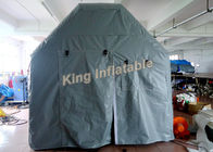 Szary wodoodporny nadmuchiwany namiot imprezowy 6 x 4 m dla armii medycznej lub kempingowej