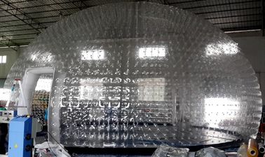 Transparent Wyczyść nadmuchiwany namiot typu Igloo Bubble dla firm handlowych