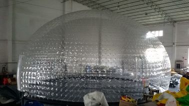 Transparent Wyczyść nadmuchiwany namiot typu Igloo Bubble dla firm handlowych