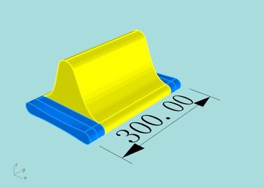 Odporne na promieniowanie UV wzmocnione 3000M wodne parki wodne, nadmuchiwany pływający park wodny