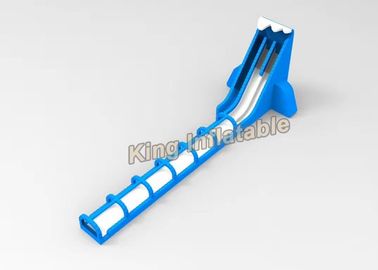 Dostosowane Blue Giant Inflatable Water Slide Commercial dla dorosłych / dzieci
