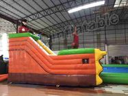 Park rozrywki Slide Trwała zabawa z dmuchaną wodą dla dzieci / dorosłych