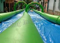 Double Lane Inflatable Slip N Slide 100m Long For Kids N Adults