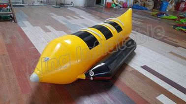 Nadmuchiwana bananowa łódź z 3 miejscami i plandeką PVC o grubości 0,9 mm