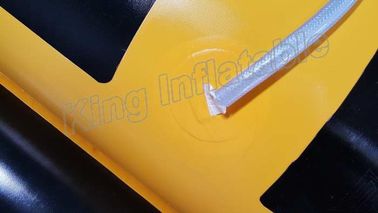 Nadmuchiwana bananowa łódź z 3 miejscami i plandeką PVC o grubości 0,9 mm