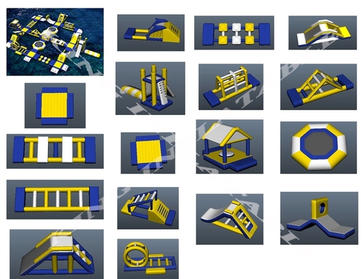 Płynne wyposażenie do parku wodnego Morze Duże zabawki wodne