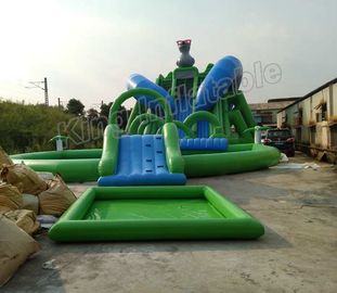 Outdoor Kaczka Kształt Giant Inflatable Blow Up Slide dla dzieci i dorosłych