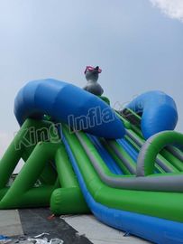 Outdoor Kaczka Kształt Giant Inflatable Blow Up Slide dla dzieci i dorosłych