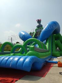 Outdoor Kaczka Kształt Giant Inflatable Blow Up Slide dla dzieci i dorosłych
