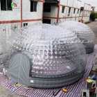 Fabryczny zamówiony 0,6 mm Pvc Tarpaulin Bubble Tent Nadmuchowy przejrzysty namiot na imprezę