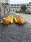 Pływające zabawki Nadmuchiwane łodzie rybackie 5-osobowy banan Łódź Do skuterów wodnych