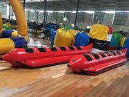 Czerwony kolor nadmuchiwane Fly Fishing Boats With 0.9mm PVC Pontony Pontonowe pontonowe