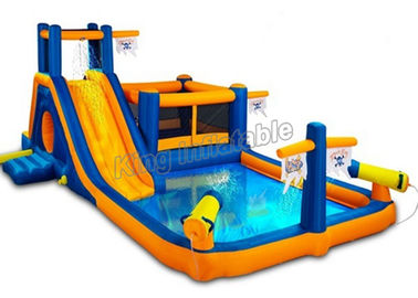 Niestandardowy odkryty PCV Inflatable Water Slide Spray Pirate Theme Park dla dzieci