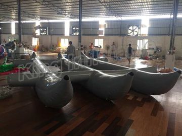 Specjalna konstrukcja Szary nadmuchiwane Fly Fishing Boats For Sailing Games Use