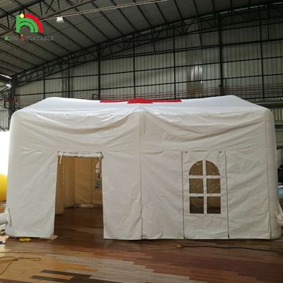 Biały Duży Nawierzchnia Blow Up Ślubna impreza Światło LED Camping Nawierzchnia nawierzchnia nawierzchnia namioty