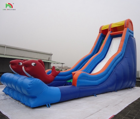 Park rozrywki Najwyższej jakości Płynny Wave Water Wet Slide dla wynajmu