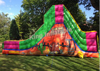 Bull Theme Jasny kolor nadmuchiwane suche slajdy z 25 stóp długości dla dzieci i dorosłych