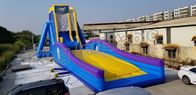 Crazing Fun Inflatable Fly Water Slide dla dorosłych Niebieski i żółty kolor