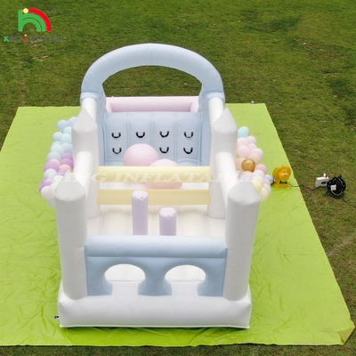 Wydmuchiwany bouncer Combo Obstacle Course Bounce Castle House With Slides Ball Pit Climbing Blower