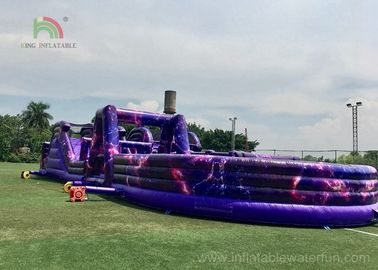 PCV Giant Outdoor Playground Nadmuchiwany tor przeszkód Dostosowany rozmiar