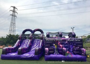 PCV Giant Outdoor Playground Nadmuchiwany tor przeszkód Dostosowany rozmiar