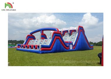 4 Lane dmuchanych sportów sportowych / Military Boot Camp Obstacle Course