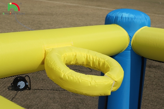 Wnętrze impreza na zewnątrz Nawierzchnia na powietrze dom odbicia dla małych dzieci Dom odbicia z kulką Slide Basket Trampolin