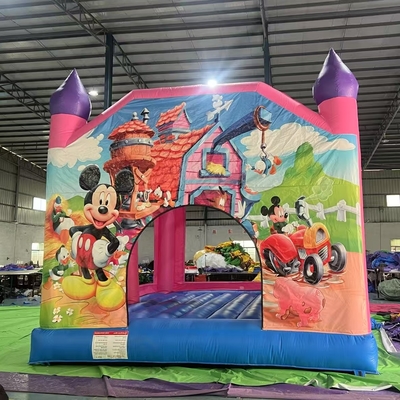 Komercyjny Pucharowiec Mickey Mouse Pucharowiec Jump Bouncy Castle Pucharowiec dla dorosłych dzieci impreza