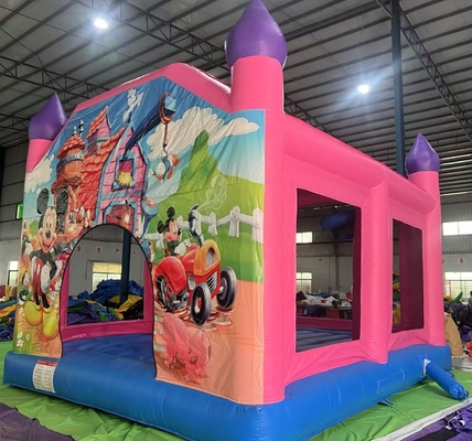 Komercyjny Pucharowiec Mickey Mouse Pucharowiec Jump Bouncy Castle Pucharowiec dla dorosłych dzieci impreza